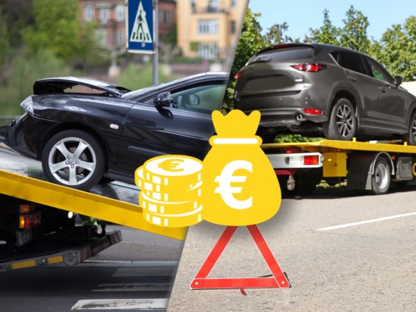 Wer zahlt die Abschleppkosten bei einem unverschuldeten Verkehrsunfall?