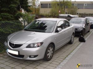 Mazda Seitenschaden Front
